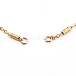 304 Stainless Steel Cable Chains Bracelets Making&nbsp;AJEW-JB00900-02