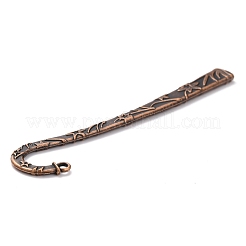 チベット風合金ブックマーク  赤銅鉱  120x24x3mm  穴：3mm&nbsp;PALLOY-E391-03R