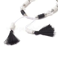 Natural Cowrie Shell Braided Bead Bracelets&nbsp;BJEW-JB11498
