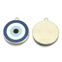 Alloy Enamel Pendants&nbsp;ENAM-N050-05B