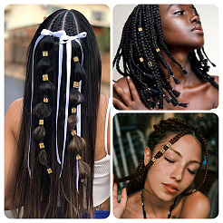 170個 17スタイル アイロンヘアコイルカフス  ヘアコイルカフス  混合図形  ゴールドカラー  9~23x8~12mm  内径：7~10.5mm  10個/スタイル&nbsp;OHAR-TA0001-12G