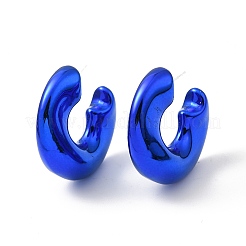 Acrylic Ring Stud Earrings&nbsp;EJEW-P251-35