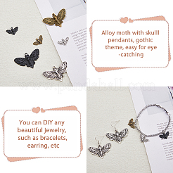 36Pcs 6 Style Alloy Pendants&nbsp;FIND-FH0007-81