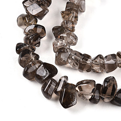Natural Smoky Quartz Beads Strands&nbsp;G-B072-A01-01-01
