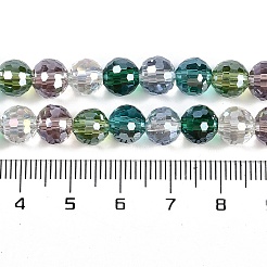 Electroplate Glass Beads Strands&nbsp;EGLA-B009-03