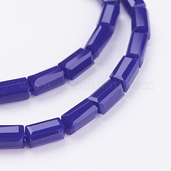 Opaque Glass Beads Strands&nbsp;EGLA-E008-3x6mm-04