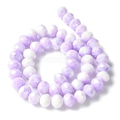 Electroplate Glass Beads Strands&nbsp;LAMP-S068-11B