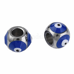 201 Stainless Steel Enamel Beads&nbsp;STAS-N087-59-03P