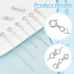 925 Sterling Silver Ends with Chain&nbsp;FIND-GA00001