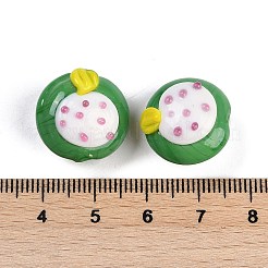 Handmade Lampwork Bumpy Beads Strands&nbsp;LAMP-Q002-02B