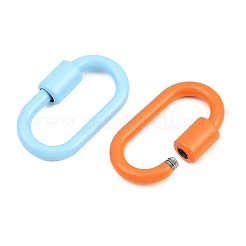 Spray Painted Alloy Locking Carabiner&nbsp;AL-CBAA02B-04