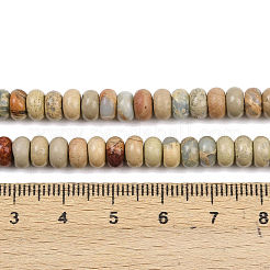 Natural Shoushan Stone Beads Strands&nbsp;G-L647-D11-4x6mm