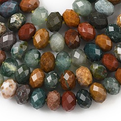 Natural Ocean Jasper Bead Strands&nbsp;G-D344-A07