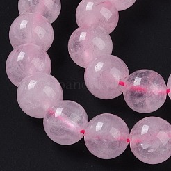 Natural Rose Quartz Beads Strands&nbsp;X-G-E252-01-6mm