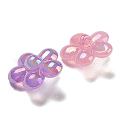 UV Plating Jelly Effect Acrylic Beads&nbsp;MACR-D083-12