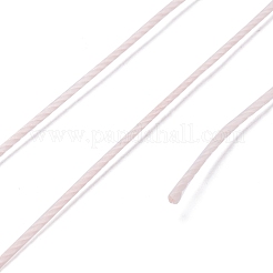 ラウンドワックスポリエステル糸ストリング  マイクロマクラメコード  ツイストコード  革縫い用  ミスティローズ  0.8mm  約54.68ヤード（50m）/ロール&nbsp;YC-D004-02E-SJ04
