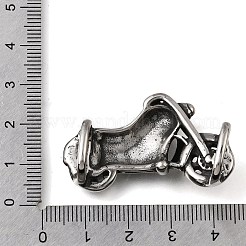 304 Stainless Steel Slide Charms&nbsp;STAS-F356-13AS-01