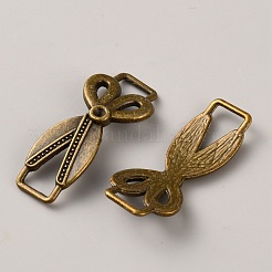 Tibetan Style Alloy Links Connector Charms&nbsp;FIND-WH0173-505