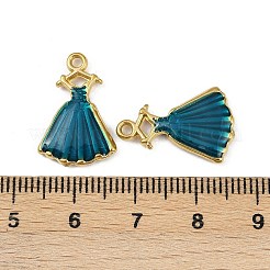 304ステンレススチールエナメルペンダント  ドレスチャーム  イオンプレーティング（ip）  18KGP本金メッキ  19.5x13x2.5mm  穴：1.6mm&nbsp;STAS-Z140-10G