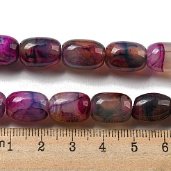 Natural Dragon Veins Agate Beads Strands&nbsp;G-A223-D11-01H