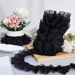 10 Yards Polyester Lace Ribbon&nbsp;OCOR-GF0006-25E