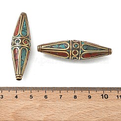 Handmade Tibetan Style Beads&nbsp;KK-Z157-09AG-02