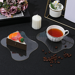 Irregular Acrylic Cup Mats&nbsp;AJEW-CN0006-01B