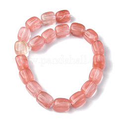 Cherry Quartz Glass Beads Strands&nbsp;G-F743-02D