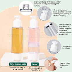 Empty Portable Plastic Airless Pump Bottles&nbsp;AJEW-WH0299-91A