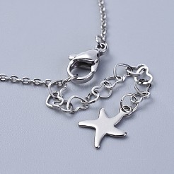 304 Stainless Steel Charm Anklets&nbsp;AJEW-AN00265-01