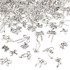 120Pcs 15 Styles Tibetan Style Alloy Pendants&nbsp;TIBEP-KS0001-05