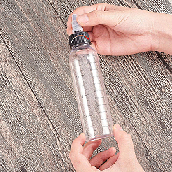 プラスチック製の空のボトル  透明  16.5cm  容量：110ミリリットル  12個/セット&nbsp;TOOL-BC0008-23