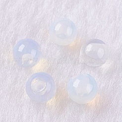 オパールビーズ  片穴  ラウンド  8mm  穴：1mm&nbsp;G-K275-27-8mm