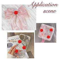 80Pcs Opaque Resin Cabochons&nbsp;RESI-DC0001-61A