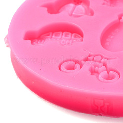 DIY Baby Theme Patterns Food Grade Silicone Fondant Molds&nbsp;DIY-F072-11