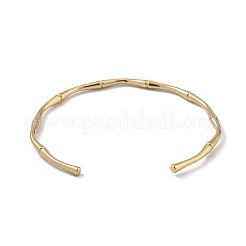 Ion Plating(IP) 304 Stainless Steel Cuff Bangles for Women&nbsp;BJEW-Z078-05G