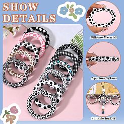 32Pcs 16 Styles Food Grade Eco-Friendly Silicone Pendants&nbsp;SIL-SZ0001-64B