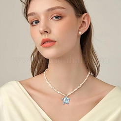 60 個 3 スタイル UV メッキ透明アクリルビーズ  虹色の  スター  ミックスカラー  14.5~18x16~19.5x8~12mm  穴：2mm  20個/スタイル&nbsp;MACR-YW0004-71
