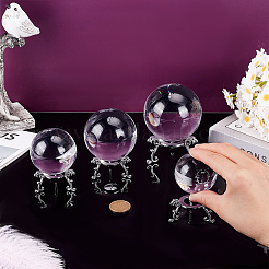 4Pcs Round Glass Crystal Ball&nbsp;AJEW-OC0015-70
