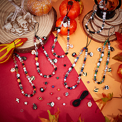 DIY Halloween Themed Bracelet Kits&nbsp;DIY-SC0031-79