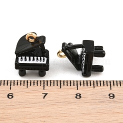 Alloy Enamel Pendants&nbsp;AL-CBA1F11-05G-B