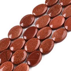 Synthetic Goldstone Beads Strands&nbsp;G-M206-48