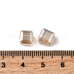 Electroplated Glass Beads&nbsp;EGLA-G040-01A-PL03