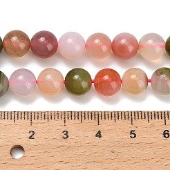 Natural Agate Beads Strands&nbsp;G-F814-A02-8mm