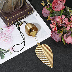 Brass Bell Pendants&nbsp;HJEW-WH20816-010G-F