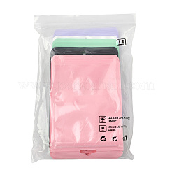 60Pcs 5 Colors Plastic Packaging Yin-yang Resealable Bags&nbsp;OPP-FS0001-20