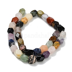 Natural Mixed Gemstone Beads Strands&nbsp;G-C220-B01-9x11mm