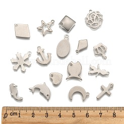 Tarnish Resistant Stainless Steel Pendants&nbsp;STAS-MSMC002-01