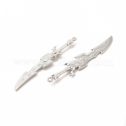 Rack Plating Alloy Big Pendants&nbsp;PALLOY-E025-30P