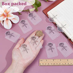 40Pcs PP Plastic Floating Page Marker Bookmarks&nbsp;AJEW-BC0009-20